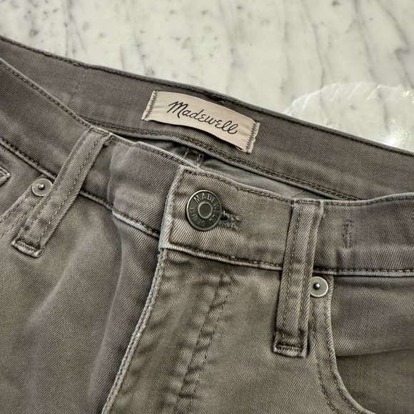 NEW Madewell Women’s Gray Black 9” High-Rise Skinny Jeans Size 26 / 2 US - Picture 2 of 7
